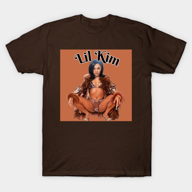 Lil Kim - Queen Bee Variant T-Shirt by M.I.M.P.